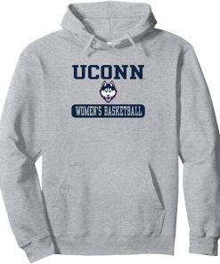 Connecticut Huskies Ladies' Basketball Logo Pullover Hoodie