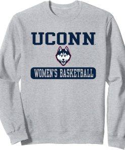 Connecticut Huskies Ladies' Basketball Logo Sweatshirt